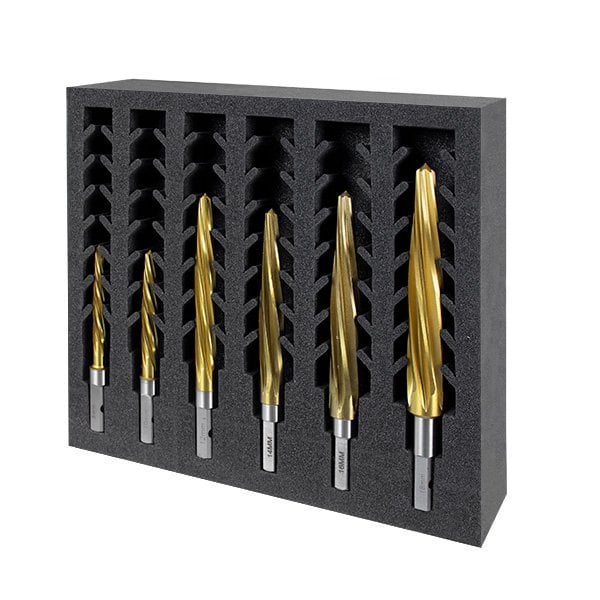 HMT Impact Reamer InsertFoam Set, 8, 10, 12, 14, 16, 18mm